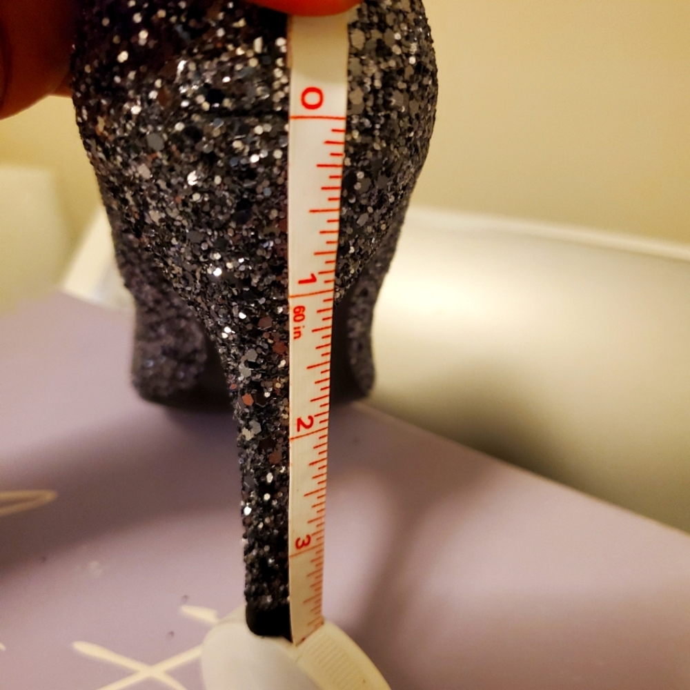 Sparking Silver Nine West Shoes - Picture 5 of 5